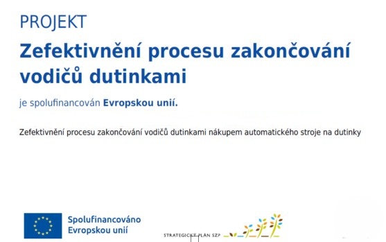 Zefektivnění procesu zakončování vodičů dutinkami