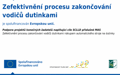 Zefektivnění procesu zakončování vodičů dutinkami