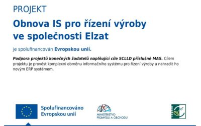 Obnova IS pro řízení výroby ve společnosti Elzat